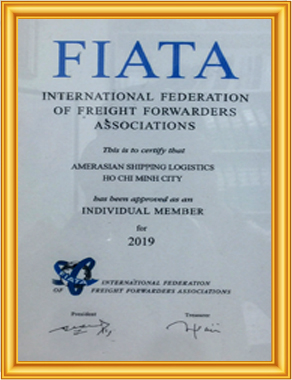 Chứng nhận thành viên FIATA 2019